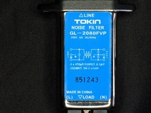 TOKIN　ACインレット/IECインレット　フィルタ付　GL-2080GVP　6個セット_画像3