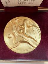 札幌オリンピック 岡本太郎 スーベニア 記念メダル 1972年 ケース付 コレクション 現状品 送250or350_画像2