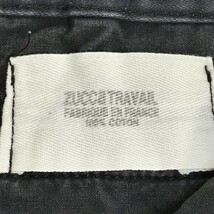 フランス製★ズッカ トラバイユ/ZUCCa TRAVAIL★コットン/ワーク/カーゴパンツ【0/メンズS程度/股下77cm/チャコール】Trouser◆pBH565_画像5