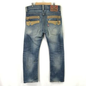  сделано в Японии * Edwin /EDWIN*EXCLUSIVE VINTAGE/. рука . цвет ../ Denim брюки / джинсы [ мужской 34/ длина ног 79cm/ синий /blue]Pants/Trouser*pBH605-c