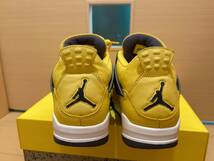 27.5 cm AIR JORDAN 4 RETRO "TOUR YELLOW" CT8527-700 （ツアーイエロー/ホワイト/ダークブルーグレー）_画像6