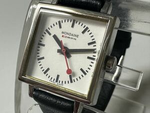 1円〜☆レディース腕時計 Mondaine モンディーン SWISS MADE クォーツ 動作品