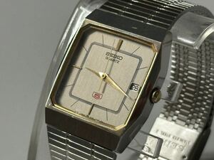 1円〜☆メンズ腕時計 SEIKO セイコー 5 ファイブ 5Y32-5410 スクエア クォーツ 動作品