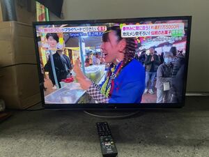 ③◎●SHARP AQUASシャープ アクオス LC-32W5 32v リモコン付き 2018年製 液晶カラーテレビ 