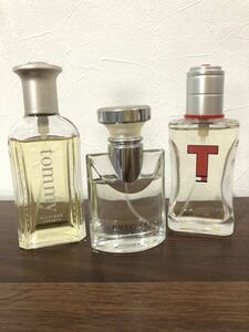 BVLGARI ブルガリ プールオム オードトワレ UG500-3 30ml TOMMY HILFIGER トミーヒルフィガー 50ml 残量多め 香水 コロン メンズ 