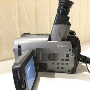 SONY ハンディカム ビデオカメラ CCD-TRV20 ソニー Handycam 2000年発売 AC-S15 充電器ACアダプター一体型 Video8mm カセットテープの画像5
