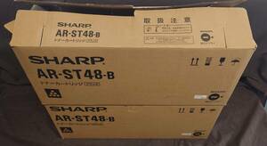 【WS3349】SHARP AR-ST48-B トナーカートリッジ ブラック 2箱 箱破れ、落書き有り