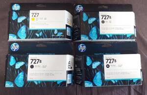 推奨使用期限内 HP Designjet 727 イエロー 727B グレー 727B マットブラック 727B フォトブラック 【WS3351】