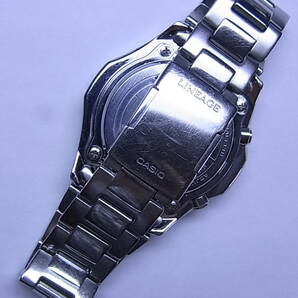 100円～良品 CASIOカシオ LINEAGE 電波ソーラー メンズ クォーツウォッチ 腕時計の画像3