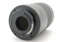 Canon キヤノン EF-M 55-200mm F4.5-6.3 IS STM ブラック_画像4