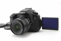 Canon キヤノン EOS 60D レンズキット 新品SD32GB付き iPhone転送 ショット数6438回_画像1
