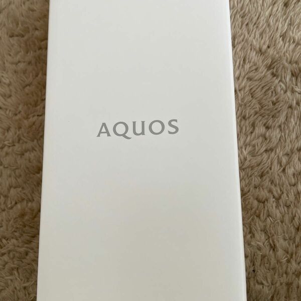 AQUOS sense6s ブラック SIMフリー SH-RM19s 新品未開封品