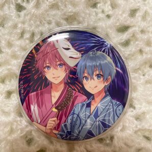 ⑥ストプリ さとみくん缶バッチ