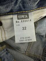 STRICT-G EDWIN K80014 サイズ 32 ダメージジーンズ デニム ジオン ZEON Made in JAPAN 日本製 _画像6