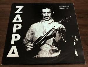 ★ブートLP★FRANK ZAPPA / Scandinavian nights Pt.1★マーブルカラーヴァイナル・Wizardo ZX 50-1★