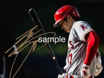 【送料込み】大谷翔平　高画質　サイン　フォト　写真　ポートレート_画像2