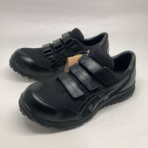  prompt decision! unused! asics safety shoes wing jobFCP202 black velcro 26.5cm / Asics 