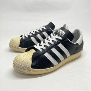 即決!限定! 12製 adidas superstar 80s MITA レザー 黒白 26.5cm Q21662 / アディダス スーパースター ミタ SS