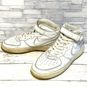 R5694bE NIKE ナイキ AIR FORCE 1 MID CHOSEN1 エアフォース1ミッドチョーズン1 スニーカー ホワイト メンズ 27.5cm ハイカット