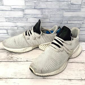 R5742bh【adidas アディダス】26cm スニーカー 白 メンズ ランニングシューズ パフォーマンス アルファバウンス インスティンクト D96542