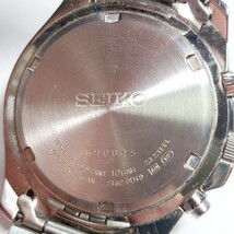 CM28LL SEIKO セイコー プロスペックス 7T62-0DT0 腕時計 PROSPEX メンズウォッチ クロノグラフ シルバー ブラック文字盤 クォーツ_画像3