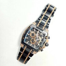 CM29LL CASIO EDIFICE カシオ エディフィス 腕時計 EFX-520SP リストウォッチ メンズ ブラック×ブロンズ 10気圧防水 クロノグラフ_画像2