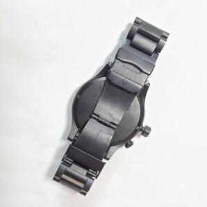 CM43LL NIXON ニクソン 51-30 クロノ CHRONO 腕時計 クロノグラフ メンズウォッチ マッドブラック×グリーン クォーツの画像3