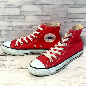 R5869bE CONVERSE コンバース スニーカー レッド レディース 23.5cm ALL STAR オールスター ハイカットスニーカー シューズ 靴