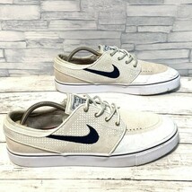 R5831bE NIKE ナイキ ZOOM STEFAN JANOSKI PR SE ズームステファンジャノスキ スニーカー ベージュ 27cm メンズ スエード 631298-146_画像3