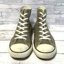 R5828bE CONVERSE コンバース スニーカー カーキ 23.5cm レディース WASHED-CL HI ウォッシュドCL HI ハイカット 1CK254_画像4