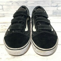 R5821bE VANS バンズ スニーカー ブラック メンズ 27cm位 OLD SKOOL オールドスクール ヴァンズ スケボー スケーター ローカット シューズ_画像3