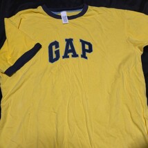 【美品】オールドGAP　00年代前半製　リンガーTシャツ　Old GAP　オールドギャップ_画像1