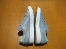 アディダス スタンスミス adidas Stan Smith バルカナイズ グレー／ミントブルーヒールタブ＆タンロゴ Grey/Mint Blue 26cm_画像3