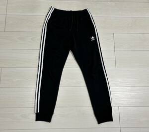 ★アディダス adidas ジャージ パンツ Mサイズ 黒 3本ライン★