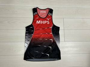 ★ミズノ MIZUNO MHPS ランニングシャツ Lサイズ 日本製 タンクトップ★駅伝 マラソン 陸上