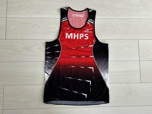 ★ミズノ MIZUNO MHPS ランニングシャツ Lサイズ 日本製 タンクトップ★駅伝 マラソン 陸上