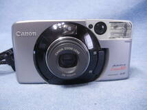 CANON キヤノン Autoboy Luna 105 フィルムカメラ PANORAMA コンパクトカメラ　レンズ：CANON　ZOOM　LENS　38-105mm　シャター動作_画像2