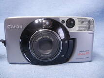 CANON キヤノン Autoboy Luna 105 フィルムカメラ PANORAMA コンパクトカメラ　レンズ：CANON　ZOOM　LENS　38-105mm　シャター動作_画像9