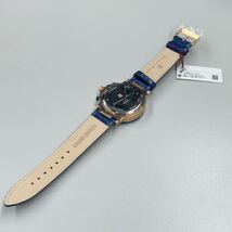 Salvatore Marra サルバトーレマーラ メンズ腕時計　クロノグラフ 42mm SM8005S-PGBL ブルー 新品未使用　_画像5