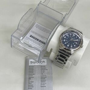 SWATCH スウォッチ BLUE BOAT YWS420G スイス製 メンズ腕時計 クウォーツ 43mm 未使用・長期保管品の画像5