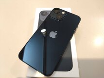 SIMフリー☆Apple iPhone13 mini 128GB ミッドナイト 中古品☆_画像2