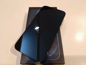 SIMフリー☆Apple iPhone12 Pro Max 256GB ブルー 中古品☆