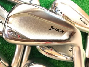 ★AW付き★リシャフト品★ダンロップ スリクソン SRIXON ZX4 アイアン 7本 フジクラ MCI 70 (R)　　 *MP@1*N*333