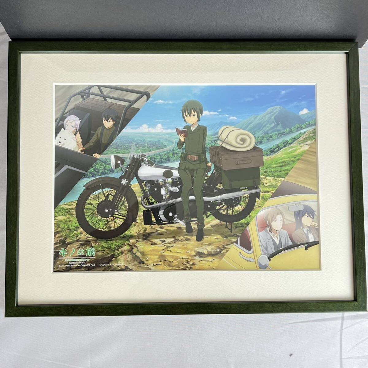 Kino's Journey Mist Graph Reproducción Arte original Chara Fine Graph Art Goods Pintura Artículo raro, Historietas, Productos de anime, otros