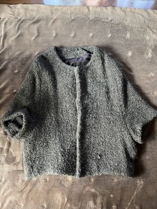 Y's yohji yamamoto/もこもこ触感ジャケットコート