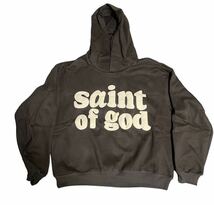 CPMF パーカー　SAINT MICHAEL セントマイケルFEAR OF GOOD Fear of god ブラウン_画像1