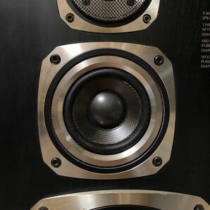 ONKYO D-77 D-77X D-77XX スコーカー 用 NEW クロス エッジ ブラック 2枚 実機装着確認済み！の画像4