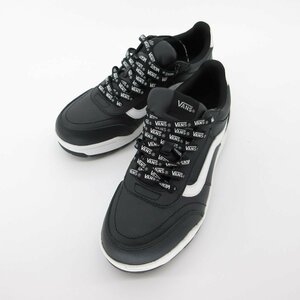 美品 VANS バンズ TYSON タイソン ローカットスニーカー V8610 US7 25cm ブラック×ホワイト