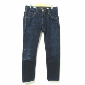 美品 ARMANI JEANS アルマーニジーンズ リミテッドエディション イーグル金具 デニムパンツ ジーンズ 31 インディゴブルー 031