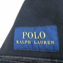 美品 POLO RALPH LAUREN ポロラルフローレン シングル 2B テーラードジャケット 38S ダークネイビー_画像4